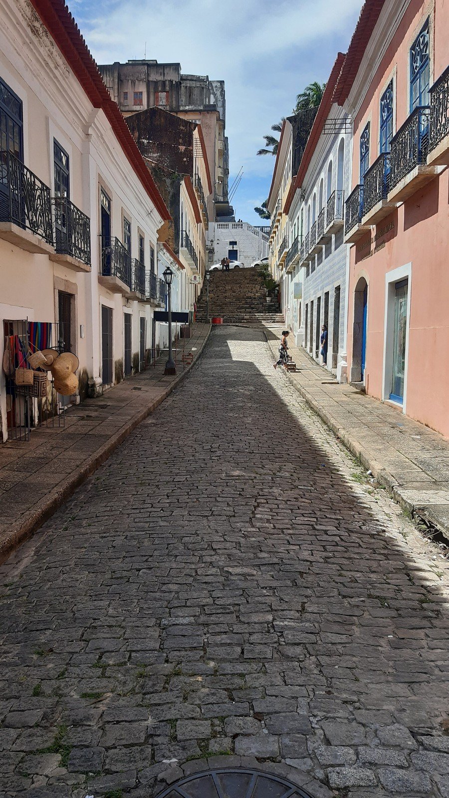 Rua do centro histórico de São Luís, Maranhão